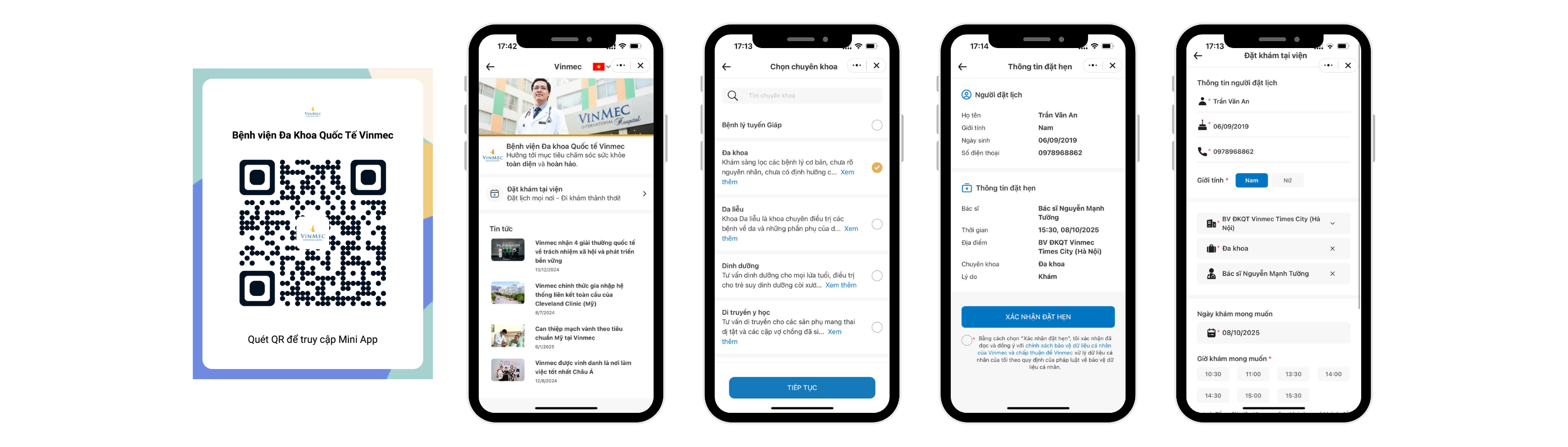 Bệnh viện đa khoa Quốc tế Vinmec - Minh họa giải pháp